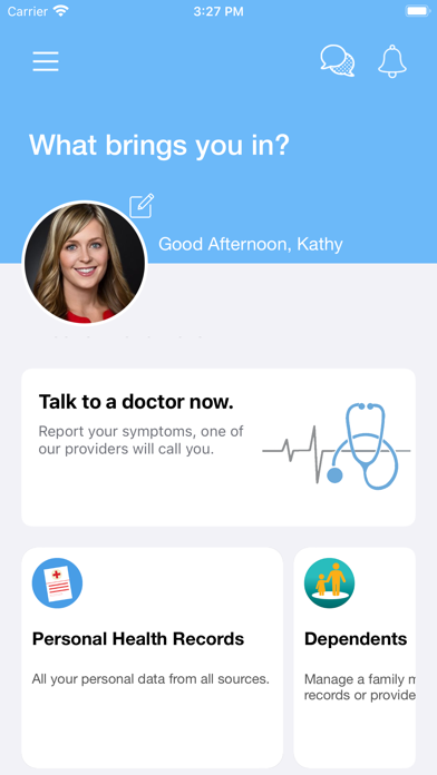 HealthTrac Remote Care Screenshot