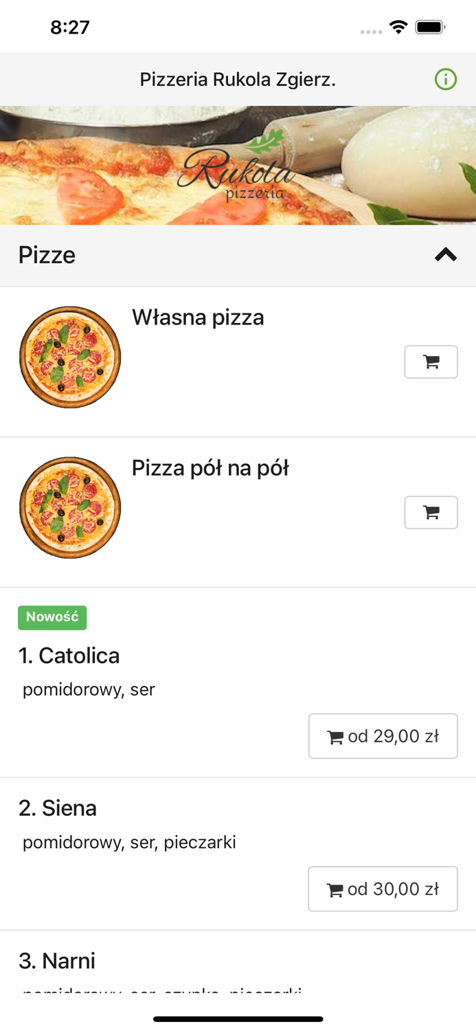Pizzeria Rukola Zgierz