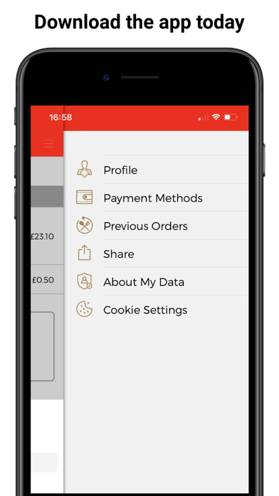 Pizza Land Restaurant App Screenshot