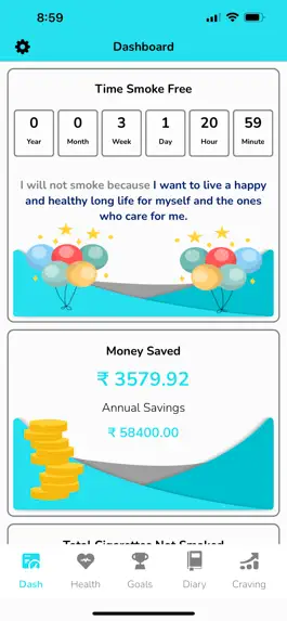 Game screenshot Quit Smoking-Simple Tracker mod apk
