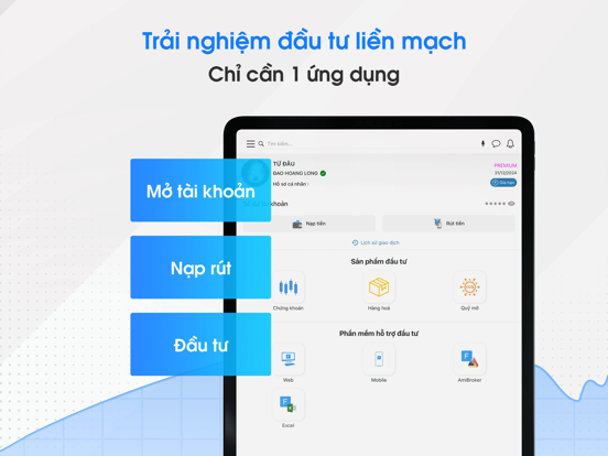 FireAnt - Đầu tư chứng khoán iPad screenshot 6 - Finance app