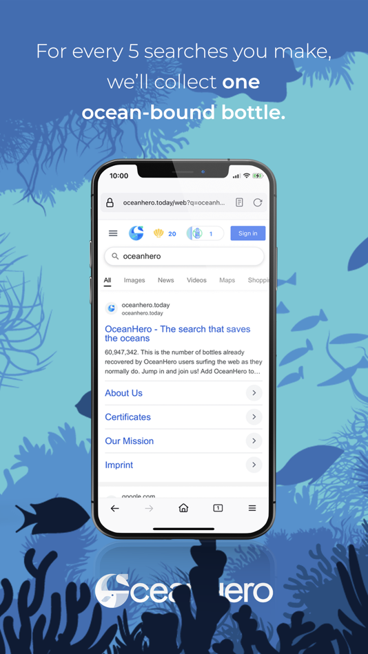 #3. OceanHero Browser (iOS) Podle: OceanHero GmbH