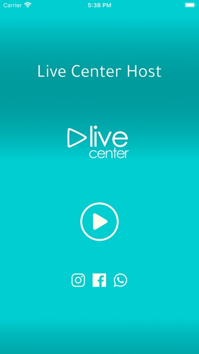 Live Center Host Screenshot