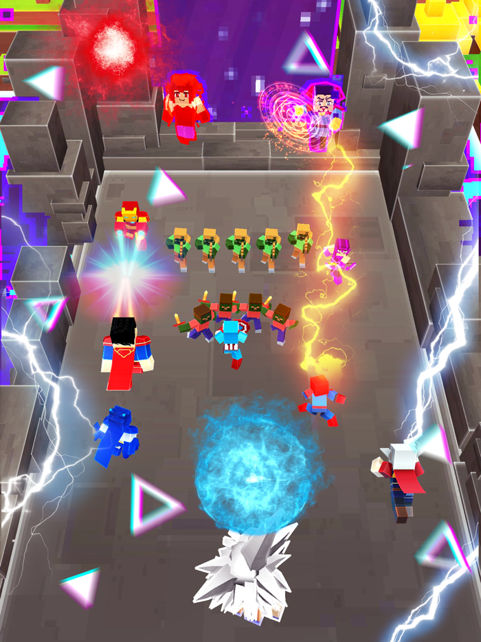 Hero Craft Merge Run and Battle