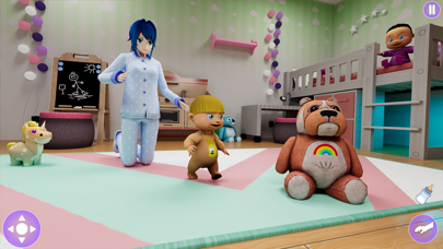 Twin Baby Life Simulator Game Screenshot