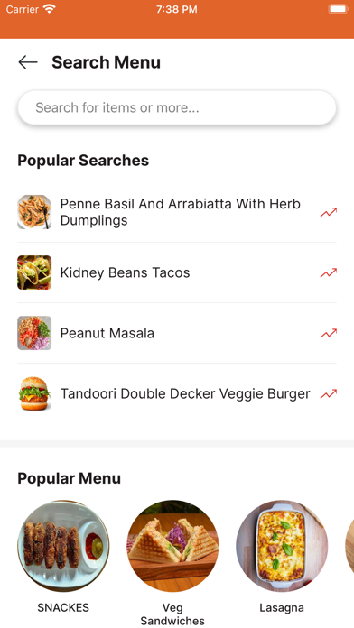 Gourmet Cafe & Bakery Screenshot