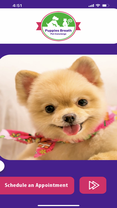 Puppies Breath Pet Concierge Screenshot