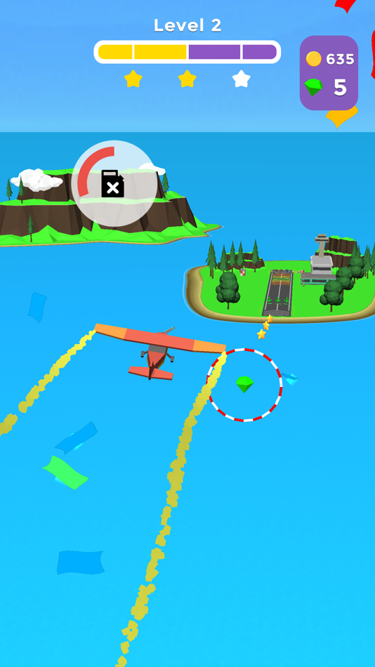 #2. Crash Landing 3D (iOS) 由: Full Fat Productions Ltd