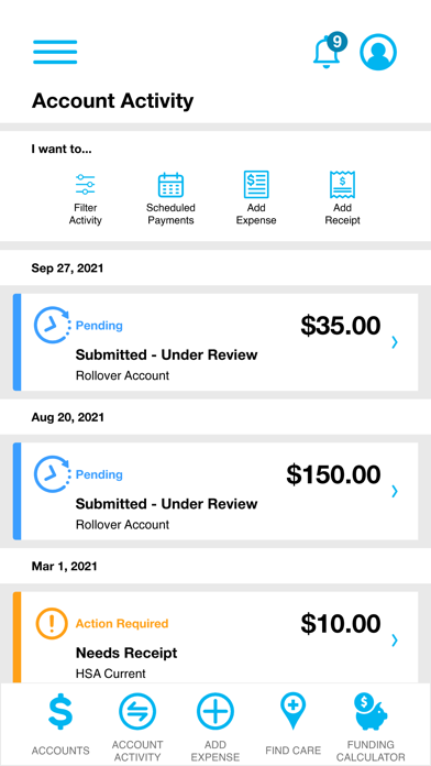 BCBSWNY Flex Benefits Screenshot