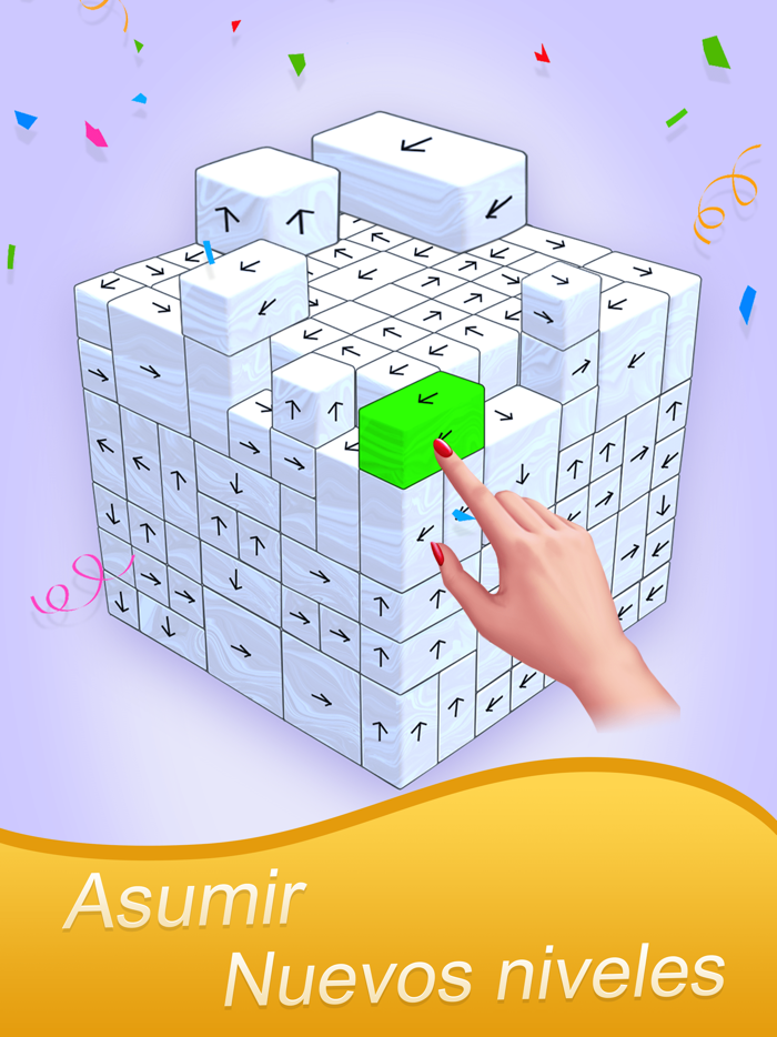 Tap Away 3DBlock Cube Puzzle