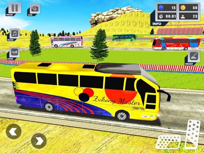 Coach Bus Simulator Game 2023