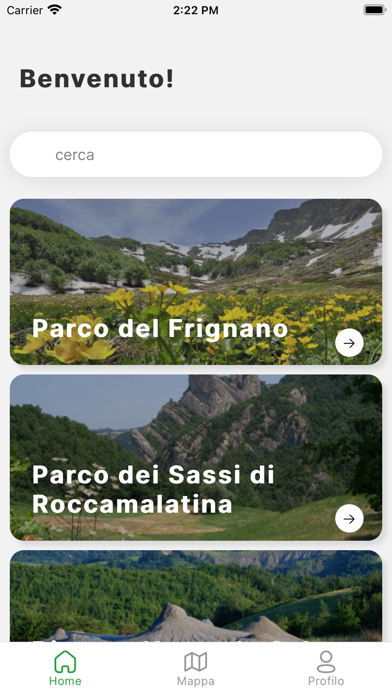 ItinerariParchiEmiliaCentrale Screenshot