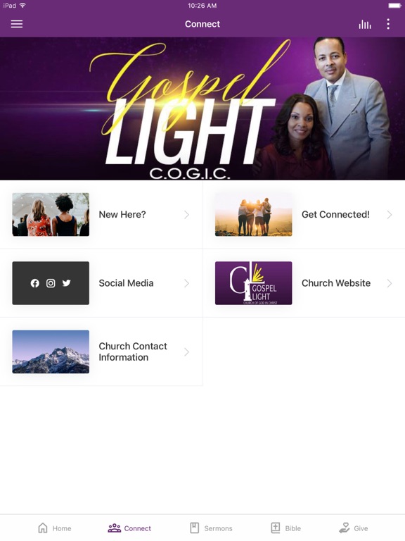 Gospel Light COGIC screenshot 2