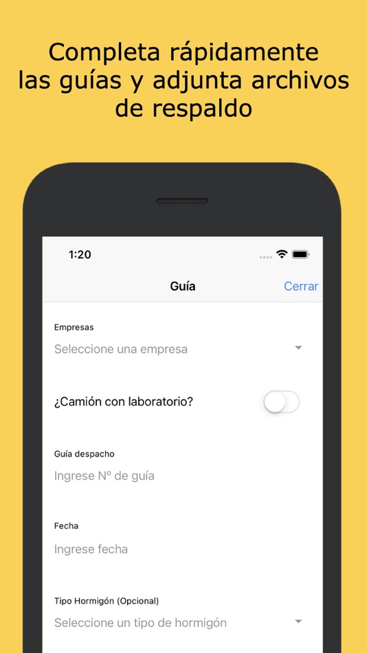 #2. Hormigón (iOS) Podle: CCloud S.A.