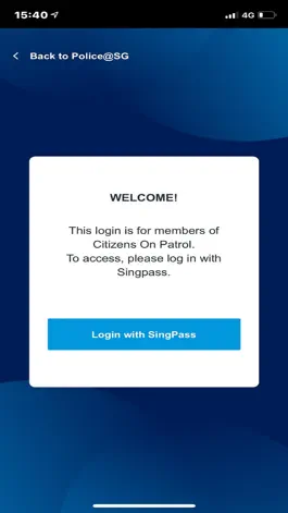 Game screenshot Police@SG apk