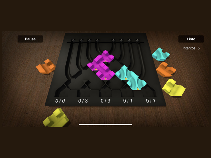 Circuito Lógico Marble Puzzle