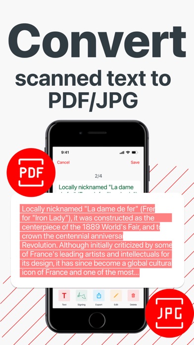 Scanner Document PDF Converter Screenshot