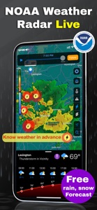 NOAA Weather Radar & Alert screenshot #1 for iPhone