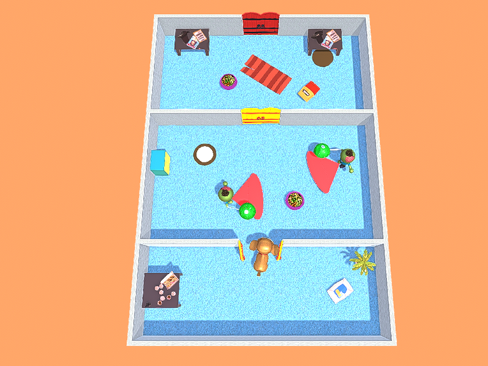 Cat Escape Hide and Seek Game