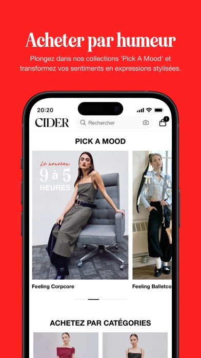 Screenshot #2 pour CIDER - Vêtements et mode