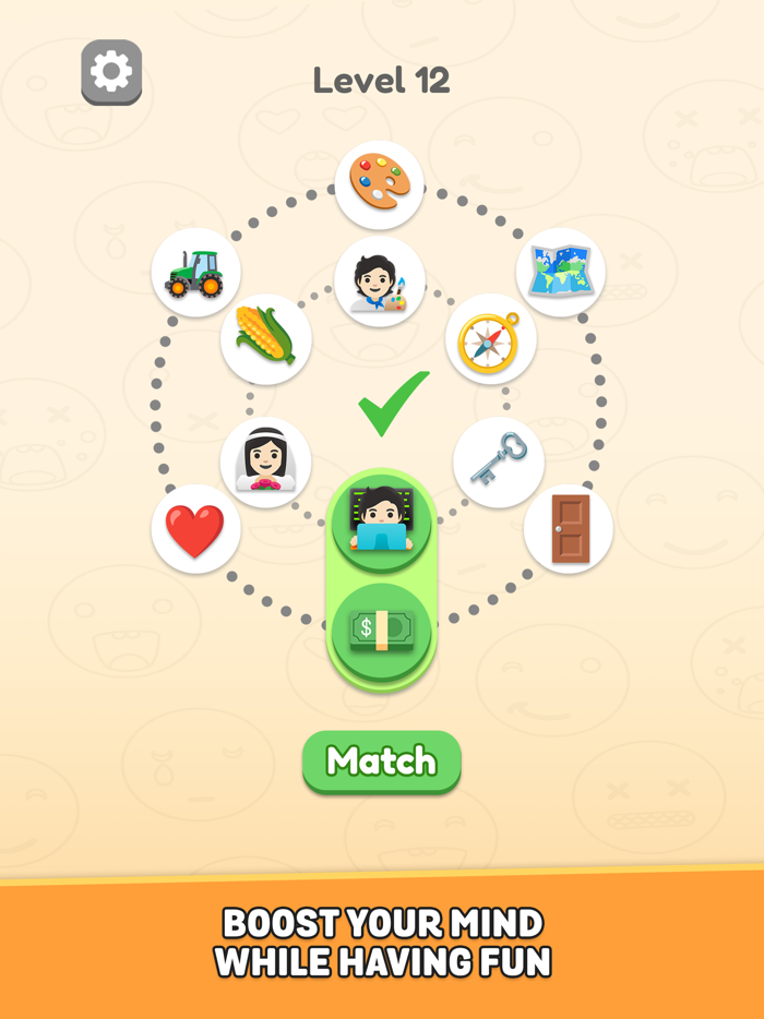 Emoji Match Emoji Puzzle