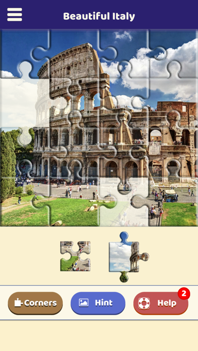 Screenshot #2 pour Beautiful Italy Jigsaw Puzzle
