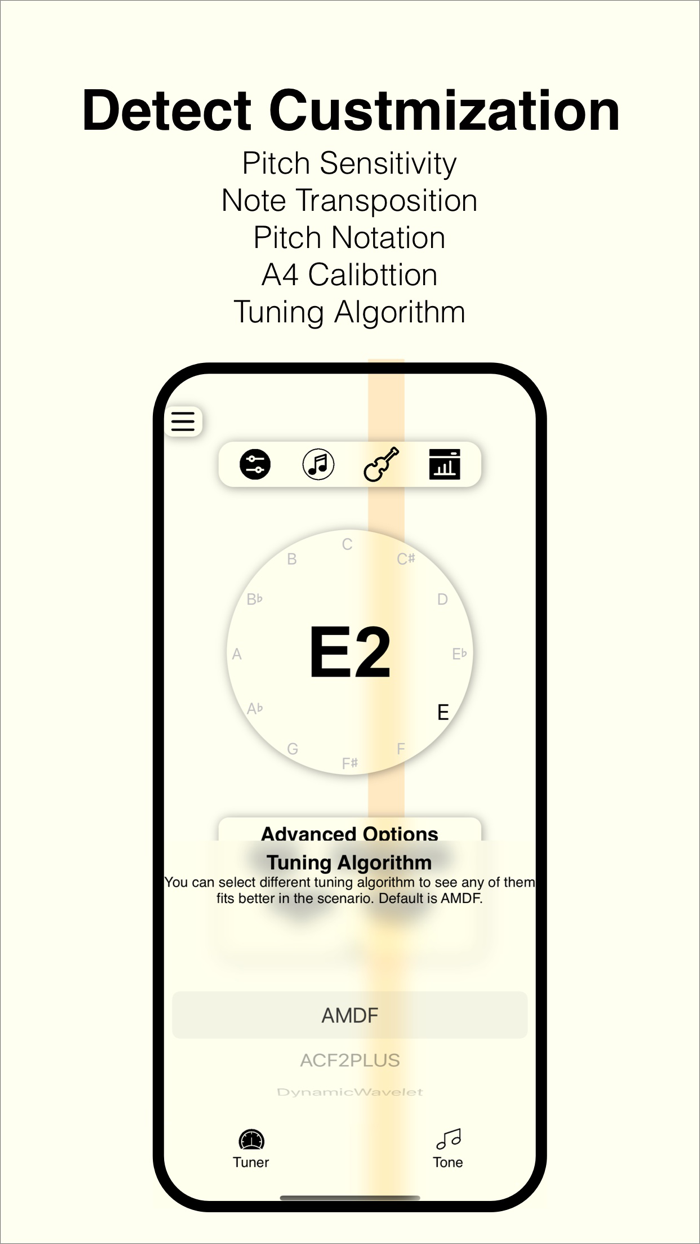 qTuner - Pitch Tuning Tool
