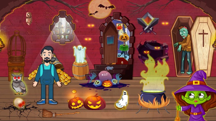 My Scary Town Ghost House Life