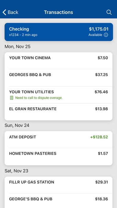 South Central Credit Union Screenshot