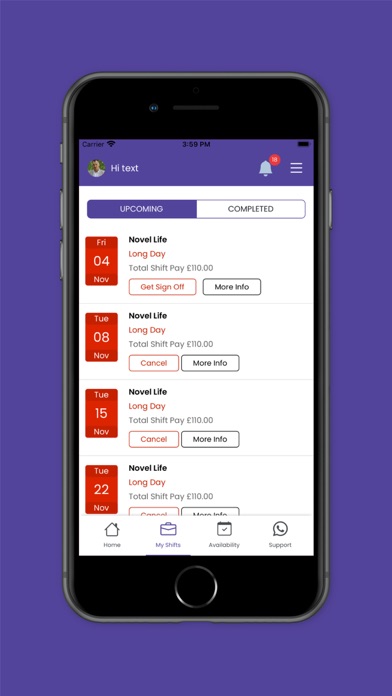 Wema Healthcare Services Screenshot