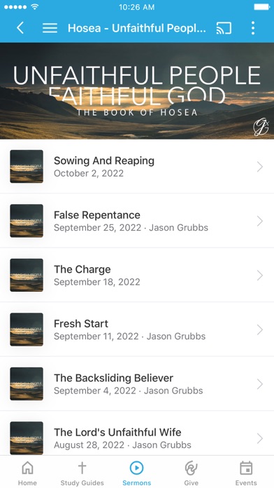 Gospel Grace Baptist Church Screenshot 3 - AppWisp.com