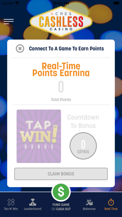 Acres Cashless Casino Screenshot