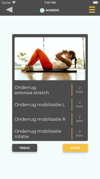 Start Vitaliteit Screenshot