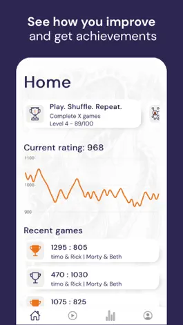 Game screenshot Tichu Stats hack