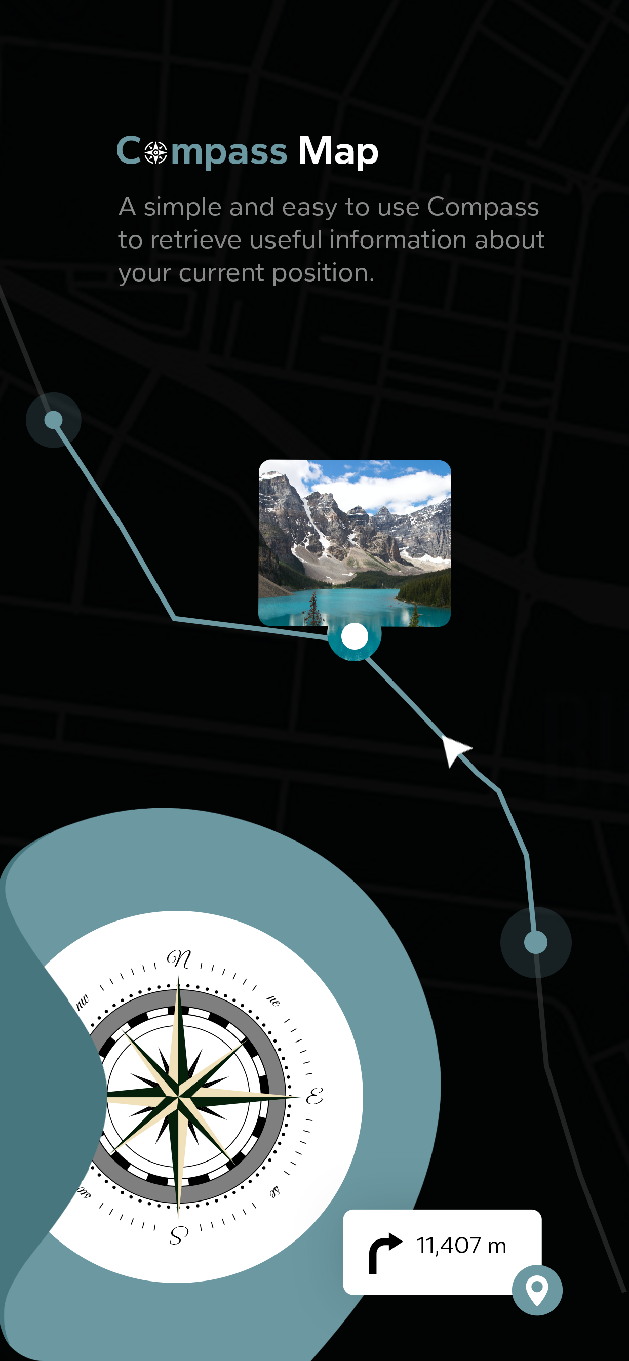 MapCompass : Compass with Maps