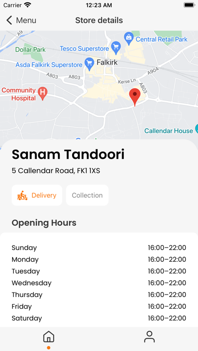 Sanam Tandoori - Falkirk Screenshot