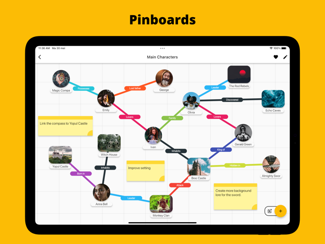 ‎Fortelling - Writer Tools Screenshot