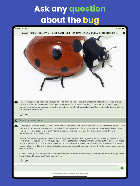 Screenshot #6 pour Bug identifier by picture