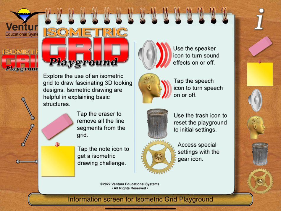 #4. Isometric Grid Playground (iOS) 由: Ventura Educational Systems
