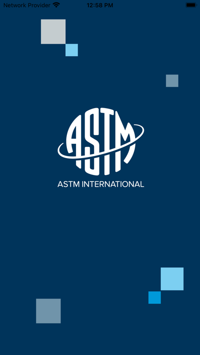 ASTM International Screenshot