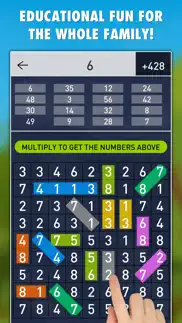 hidden numbers math game iphone screenshot 3