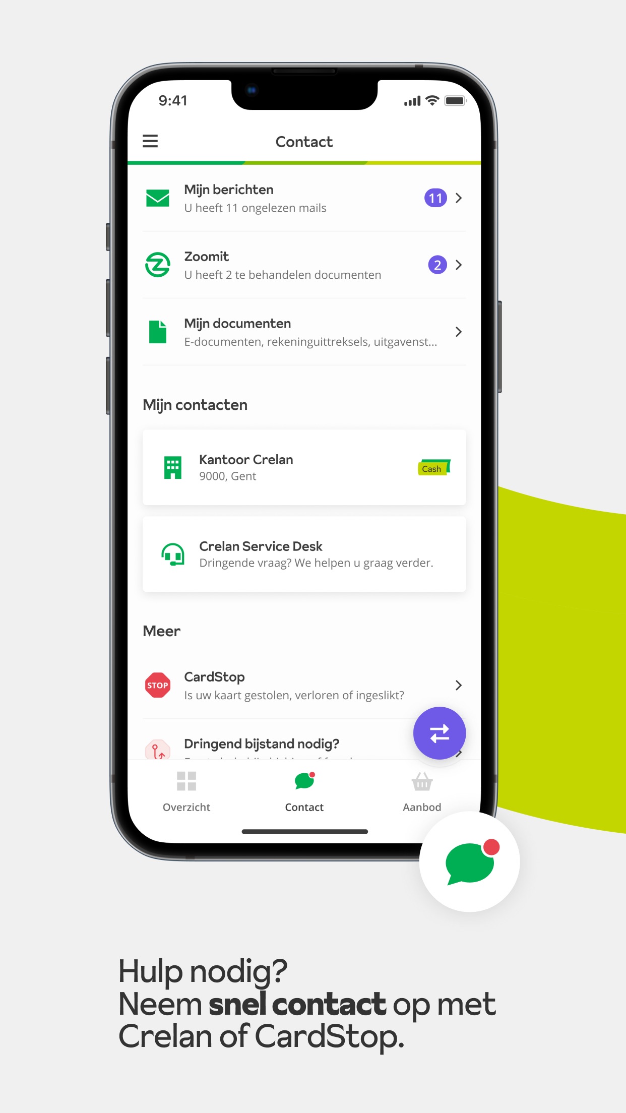 Screenshot 5 of Crelan Mobile App