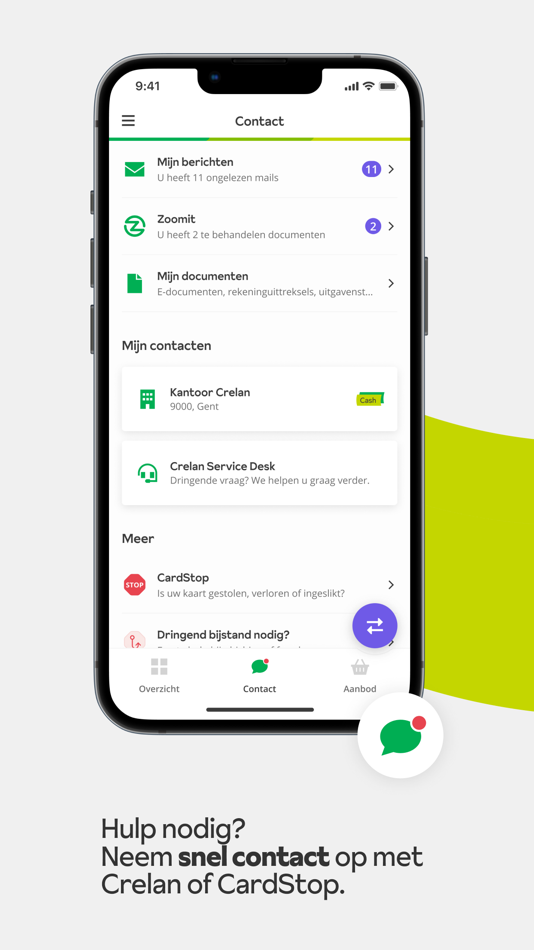 #5. Crelan Mobile App (iOS) 由: Crelan NV/SA