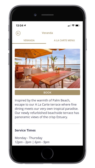 Roslin Beach Hotel Screenshot