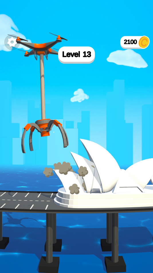 #8. Claw Builder: Drone Machine (iOS) Bởi: AI Games FZ