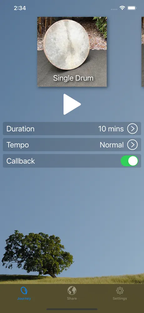 App screenshot for Drum Journey