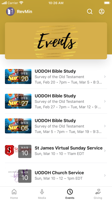 Restore My Life Ministry Screenshot