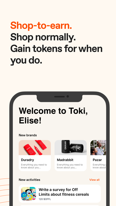 Toki Wallet Screenshot