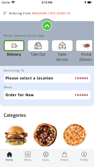 Moduurn Cafe Screenshot