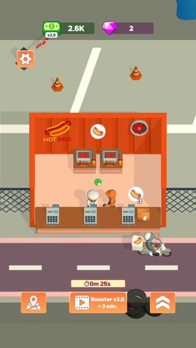 Cloud Kitchen - Idle Tycoon Screenshot